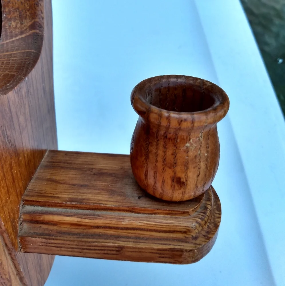 Home Interiors solid wood mirror - Picture 3 of 6